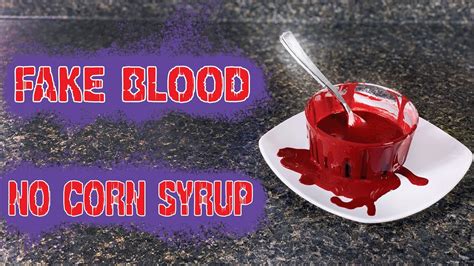 fake blood that will dry on clothes|no stain fake blood recipe.